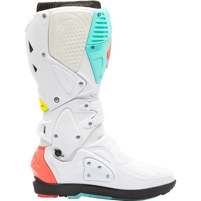stovel-sidi-crossfire-3-srs-vitmintkorall-1 Stövel Sidi Crossfire 3 SRS Vit/Mint/Korall