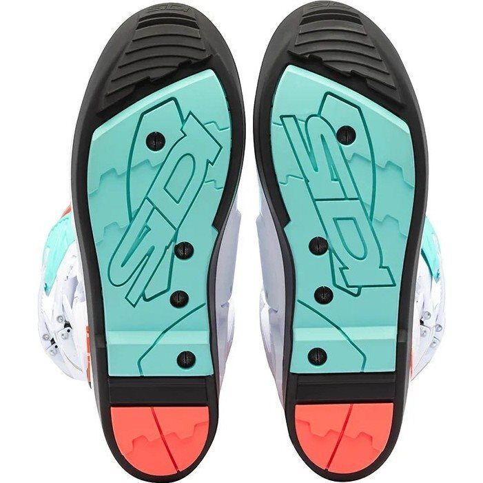 Stövel Sidi Crossfire 3 SRS Vit/Mint/Korall