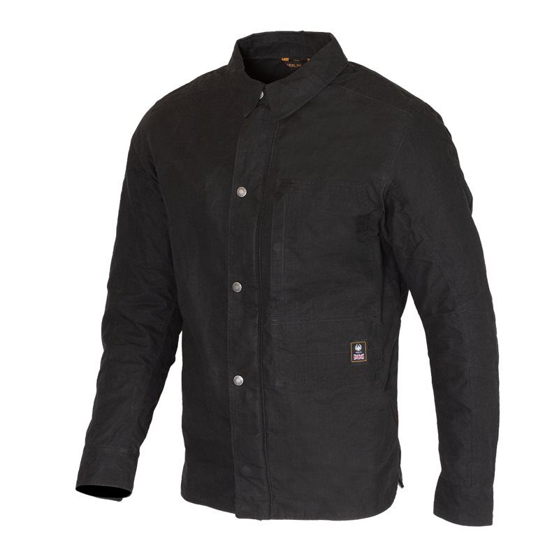textiljacka-merlin-broughton-ripstop-svart Textiljacka Merlin Broughton Ripstop Svart