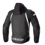 Alpinestars Textiljacka Zaca Vattentät Svart/Vit