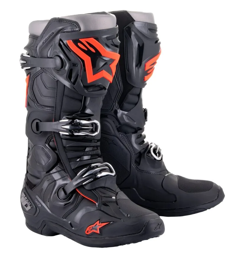 1d20adbed5d36a357e343566e4739b4dbe07d28b_695_2010020_1030 Alpinestars Stövel Tech 10 Svart/Röd Fluo