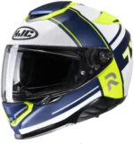 HJC Hjälm RPHA 71 Zecha Blå/Vit/Fluo Gul MC3HSF