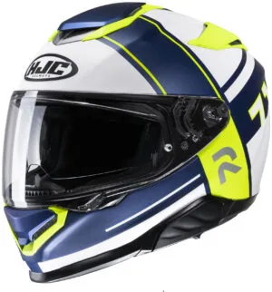 HJC Hjälm RPHA 71 Zecha Blå/Vit/Fluo Gul MC3HSF
