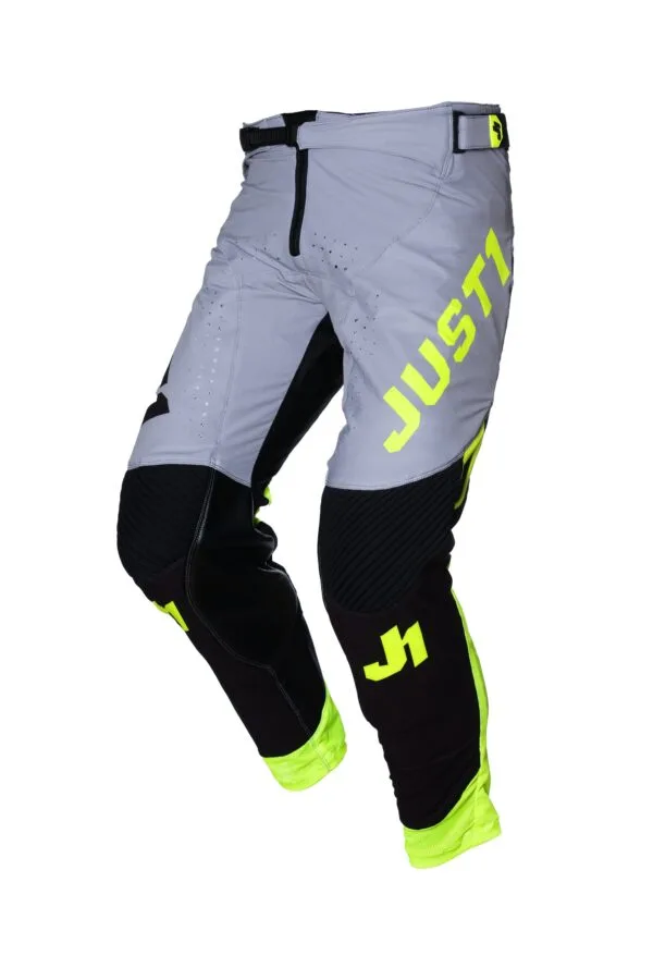 Just 1 Just1 Byxor J-Flex 2.0 District Grå/Gul Fluo/Svart