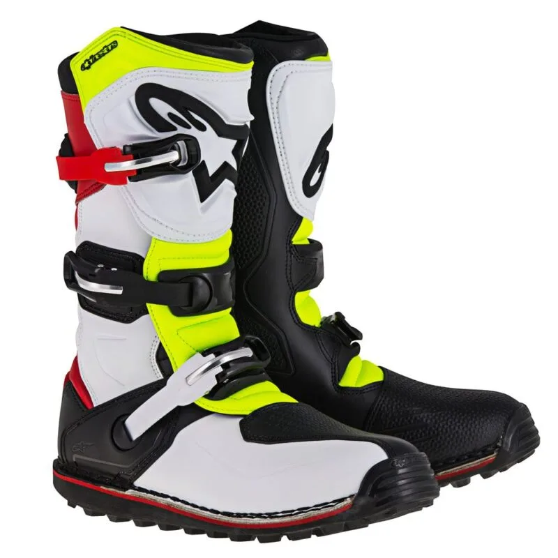 35b69df124164cb0aef97e6ba80b78dc3ae990c8_695_2004017_2351 Alpinestars Stövel Tech T Vit/Röd/Fluogul/Svart