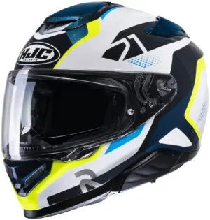 HJC Hjälm RPHA 71 Hapel Vit/Fluo Gul MC3H