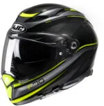 HJC Hjälm F70 Diwen Svart/Fluo Gul MC3H