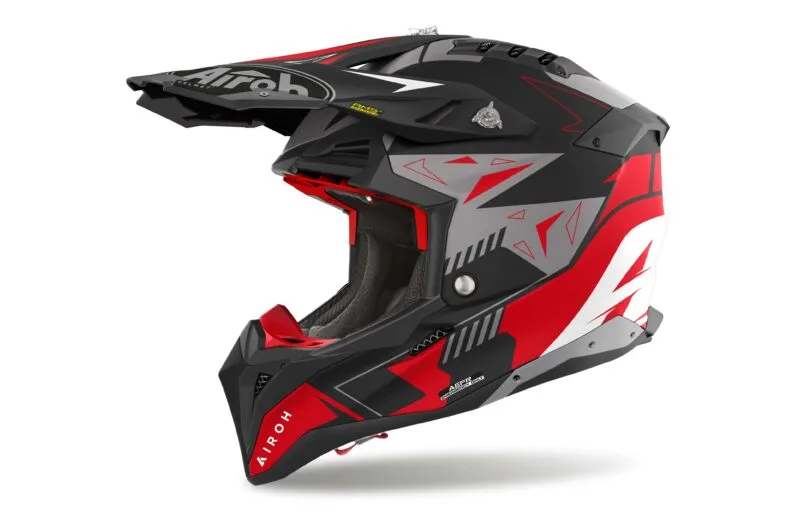 614f8c618f7f9223f1f4bc74f1436b2000a4fe3b_57_230008 Airoh Hjälm Aviator 3 Spin Röd Matt