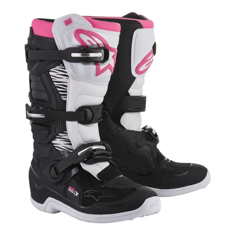 70581e28f62ea36e2c4989acc736419a8f62e671_695_2013218_130_410_1 Alpinestars Stövel Stella Tech 3 Svart/Vit/Rosa