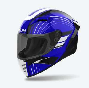 Airoh Hjälm Connor Achieve Blue Gloss