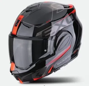 SCORPION EXO-TECH EVO TRAVELLER Black-Red
