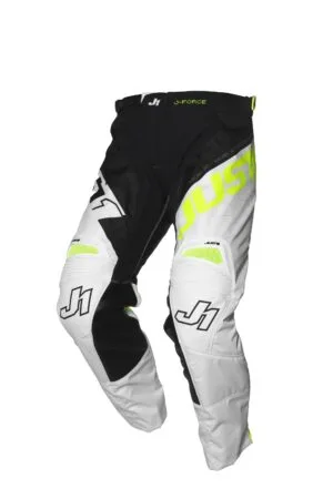 Just 1 Just1 Byxor J-Force Hexa Svart/Vit/Gul Fluo