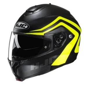 HJC Hjälm C91N Nepos MC3HSF Svart/Fluo Gul