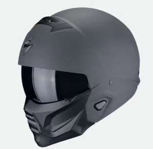 SCORPION Hjälm EXO-COMBAT II graphite dark grey