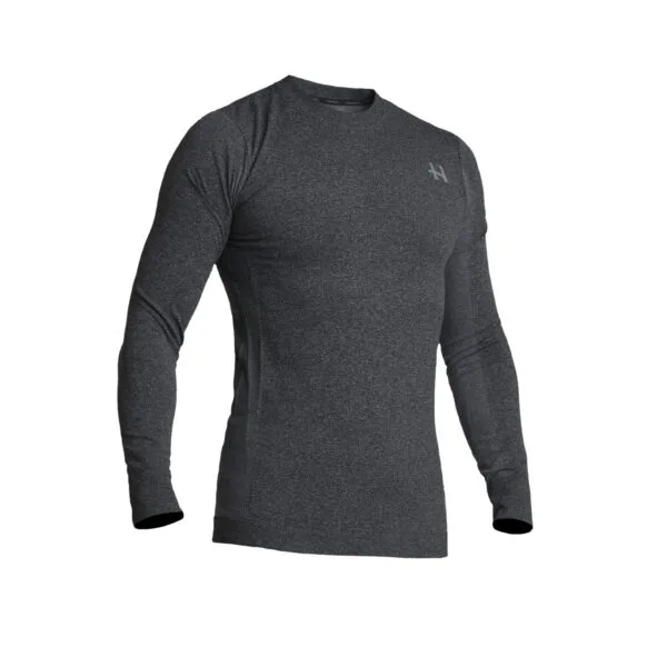 Halvarssons Tröja Core-knit Seamless Svart