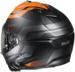 HJC Hjälm i71 Enta Orange/Svart/Grå MC7SF 58-59cm