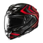 HJC Hjälm F71 Carbon Nevio Svart/Röd MC1