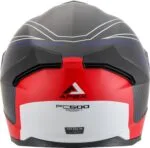 APEX Hjälm FC500 Carbon Assen vit/röd/blå matt