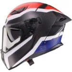 Hjälm Caberg Drift Evo II Carbon Cbr Röd/Vit/Blå