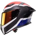 Hjälm Caberg Drift Evo II Carbon Cbr Röd/Vit/Blå