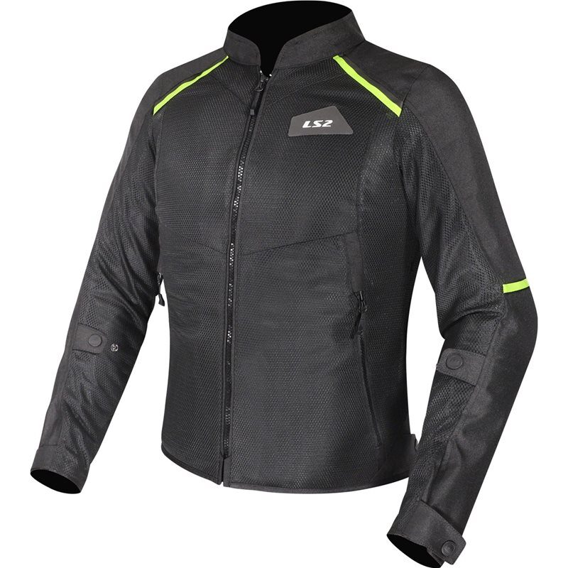jacka-ls2-breeze-dam-svartgul Jacka LS2 Breeze Dam Svart/Gul