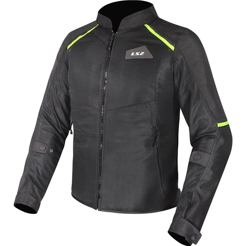 jacka-ls2-breeze-herr-svartgul Jacka LS2 Breeze Herr Svart/Gul