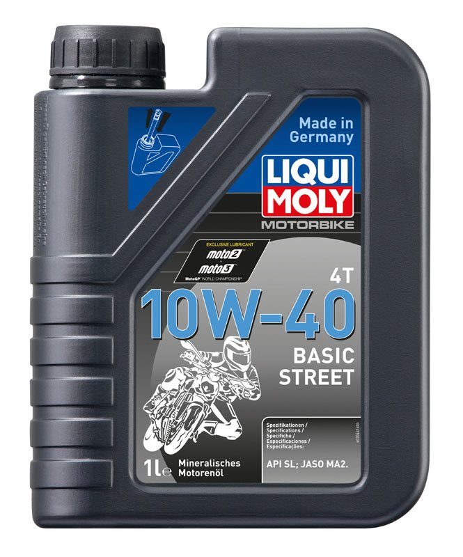 liqui-moly-motorolja-4t-10w-40-basic-street-1l Liqui Moly Motorolja 4T 10W-40 Basic Street 1L
