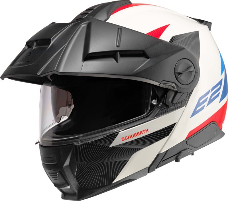 082c2781fb654e23886cd914029185324fc34dc8_51_2318 Schuberth Hjälm E2 Defender Vit/Blå