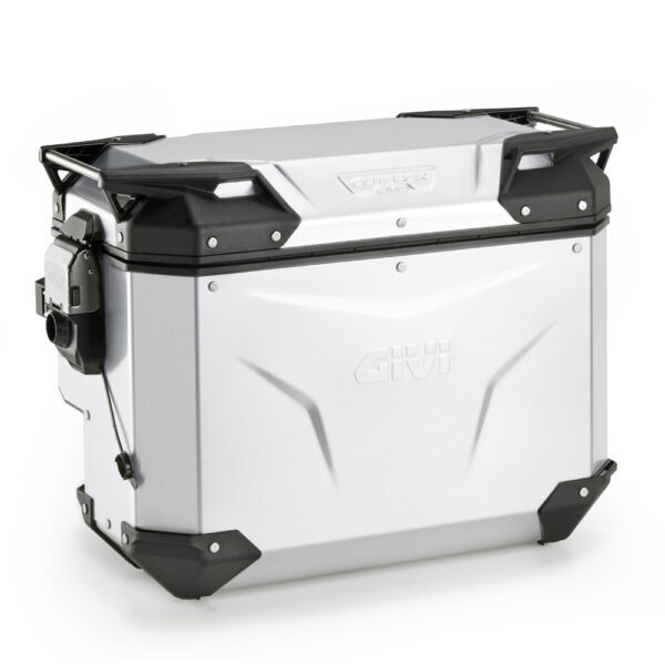 Givi Trekker Outback EVO Anodized Alu side-case cutout Right 40ltr sold without