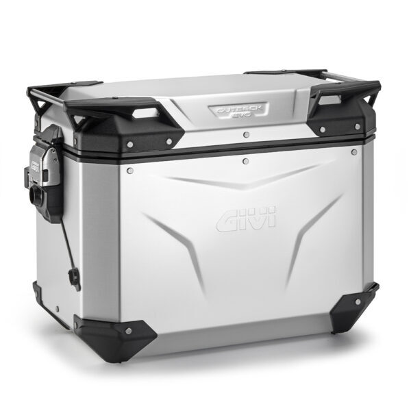 Givi Trekker Outback EVO Anodized Alu side-case Right 48ltr sold without lock