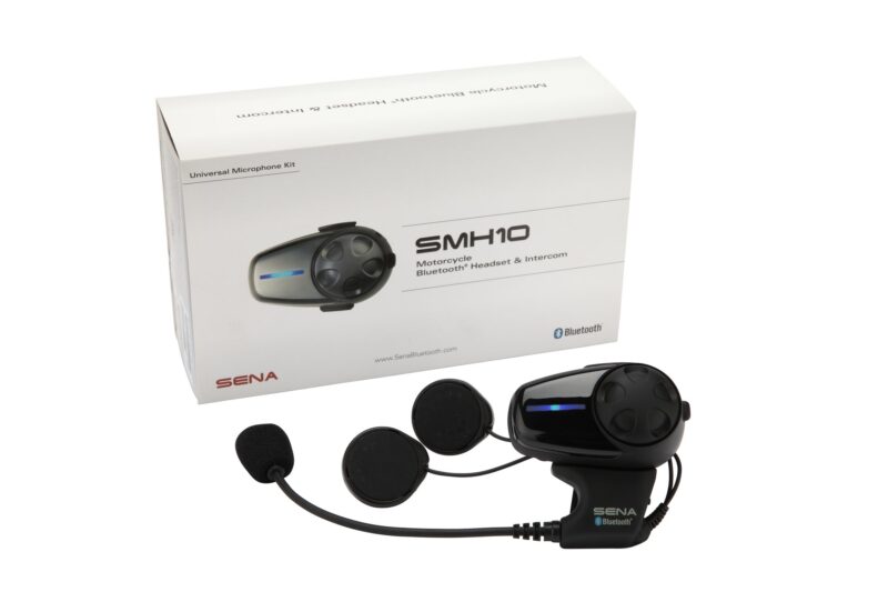 4353f8e2540371d5ea4d98e3483e9f9e7085fcc0_298_1_SMH10D_10 Sena SMH10 MC BT HS/IC with Universal mic Kit (DP) - Sena Intercom