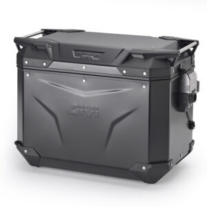 Givi Trekker Outback EVO Black alum. side-case left 48 ltr sold without lock