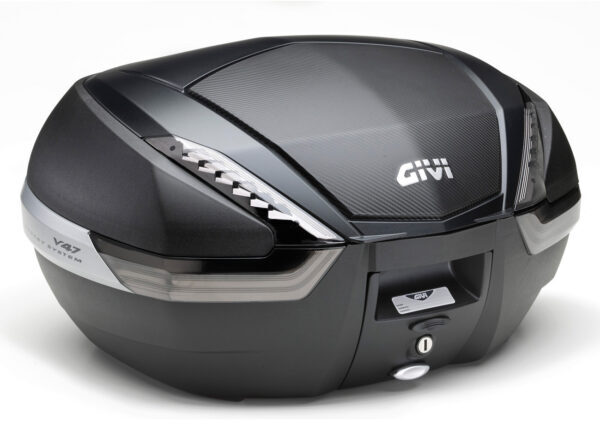Givi V47 Tech monokey 47lt case with carbon pattern