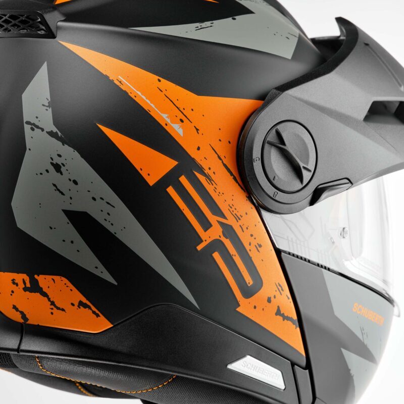 7cecfdde91b062f10f0e81f15a235900c24516e6_51_2315a Schuberth Hjälm E2 Explorer Matt Orange