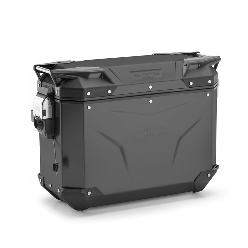a7928cbc0b6dfff61189251f0b596c359de60c16_321_OBKEV37BR Givi Trekker Outback EVO Black alum. side-case right 37 ltr sold without lock - Packväskor & Förvaring
