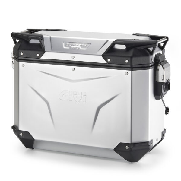 Givi Trekker Outback EVO Anodized Alu side-case Left 37ltr sold without lock