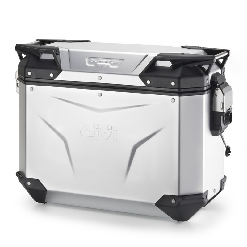 c928317aa53054aa0b29015b134d7b78ede2c630_321_OBKEV37AAL Givi Trekker Outback EVO Anodized Alu side-case Left 37ltr sold without lock - Packväskor & Förvaring