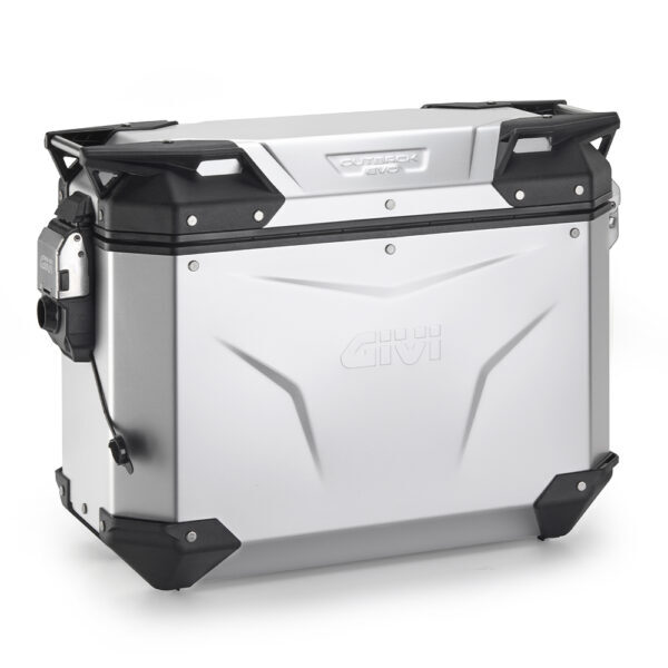 Givi Trekker Outback EVO Anodized Alu side-case Right 37ltr sold without lock