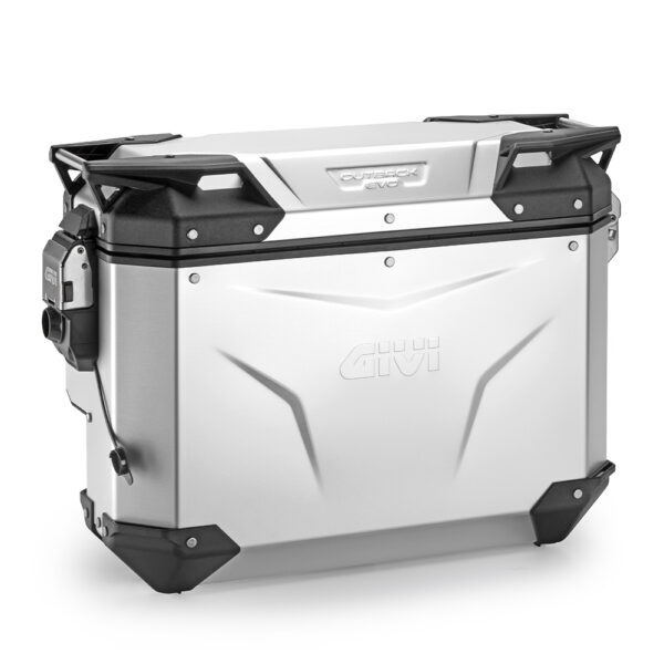 Givi Trekker Outback EVO Anodized Alu side-case cutout Right 33ltr sold without