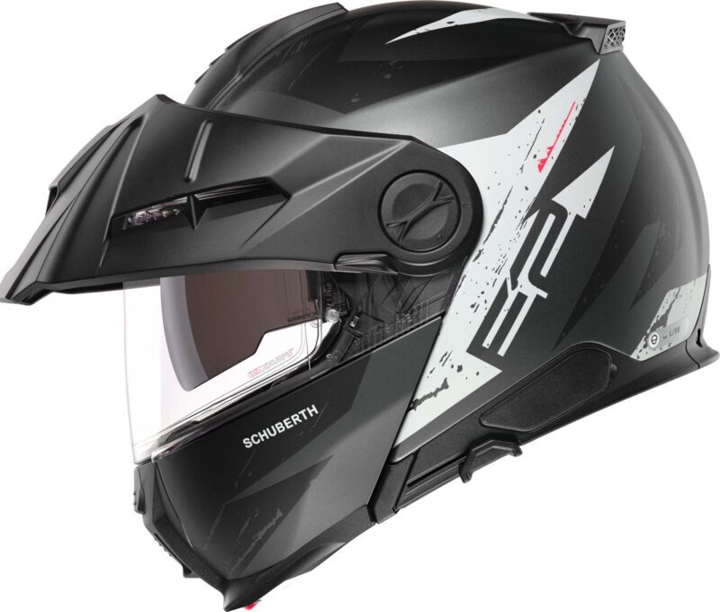 faed98955f6f8a02ea1f5eeb7eb47c17b92e84ff_51_2316a Schuberth Hjälm E2 Explorer Matt Antrasit