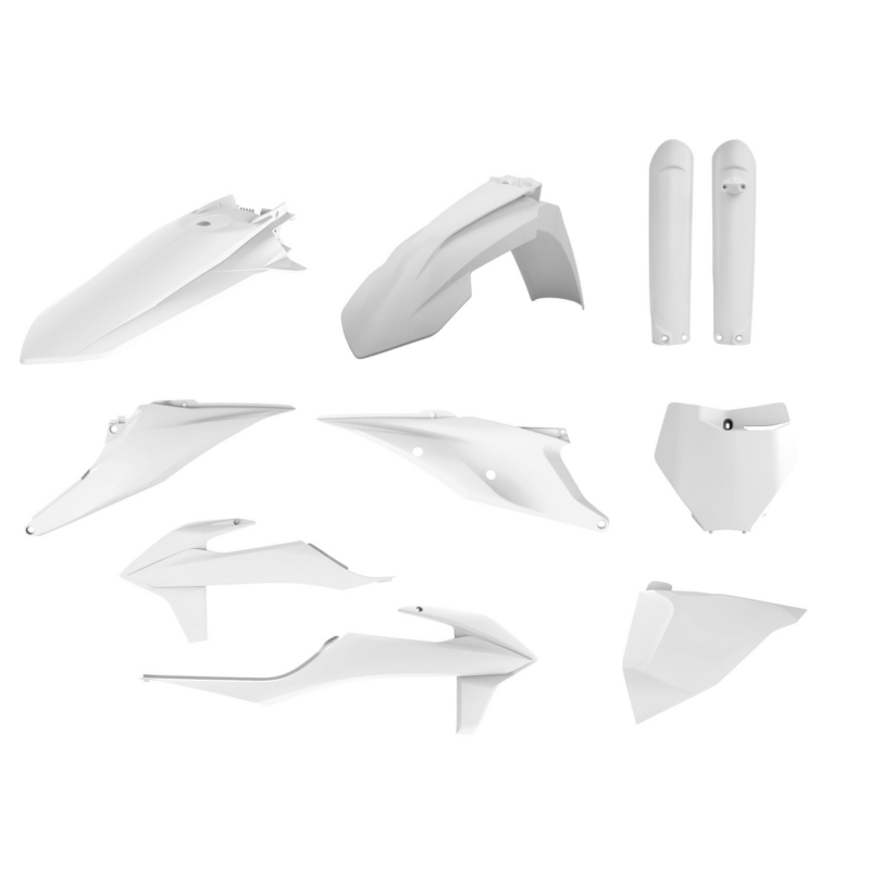 Polisport Full kit KTM SX/XC/SX-F/XC-F(19-22) White Polisport Full kit KTM SX/XC/SX-F/XC-F(19-22) White