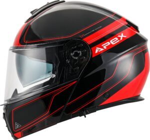 APEX Hjälm MT300 Sydney svart/röd