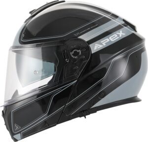 APEX Hjälm MT300 Sydney svart/silver