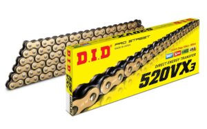 D.I.D 520VX3 G&B kedja 110 länkar + kopplingslänk (FJ)
