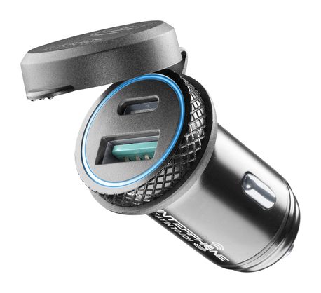 Interphone USB adapter for cigarette lighter USB-A&C Interphone USB adapter for cigarette lighter USB-A&C