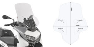GIVI SPOILER BMW C400GT (2019)