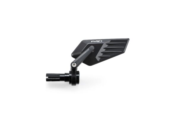 Puig Bladed Bar-End Mirror Left Side C/Black