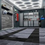 TMV Garage Floortiles 400x400x18 - Black (20pcs)