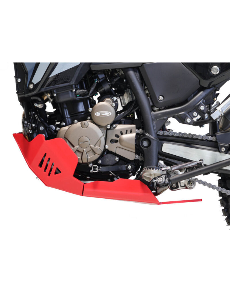 AXP Adventure Skid Plate HDPE 8mm Red Rieju Aventura Rally 307 25- AXP Adventure Skid Plate HDPE 8mm Red Rieju Aventura Rally 307 25-