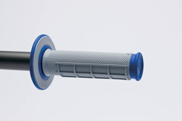 Renthal Grips Duallayer Diamond Half Waffle Blå
